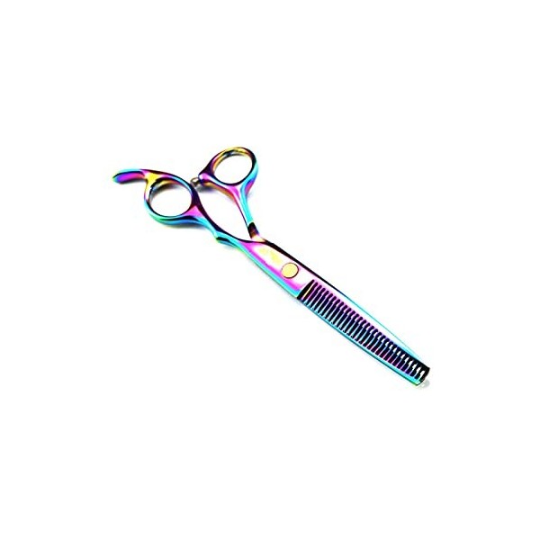 Ciseaux De Coiffeur 6 Pouces, Ciseaux De Coiffure Professionnels Ciseaux Amincissants en Acier Inoxydable Barber Shop Salon S