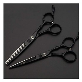 Kit de Ciseaux pour Animaux de Compagnie, Ensemble de Ciseaux de Coiffeur Professionnels Haut de Gamme 6,0 Pouces Ciseaux à D