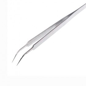 VANGLI Tweezers Long Ultra Precision Stainless Steel Tweezers Industry Straight Curved Electronic Pointed Tweezers for Phone 