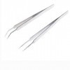 VANGLI Tweezers Long Ultra Precision Stainless Steel Tweezers Industry Straight Curved Electronic Pointed Tweezers for Phone 