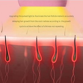 CHENYUXIA Épilateur, équipement dépilation en Forme de Maison, épilateur Puissant, adapté aux Hommes et aux Femmes, Corps, V