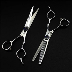 Cheveux Professionnel Ciseaux Set, Ciseaux en Acier Inoxydable De Haute Qualité Barber Personnalité Ciseaux Cheveux Set Outil
