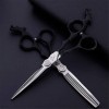 CYYZB Salons Professionnels 6 Pouces Beauté Coiffure Bangs Ciseaux Set Barber Ciseaux Dilution Ciseaux Japonais en Acier Inox