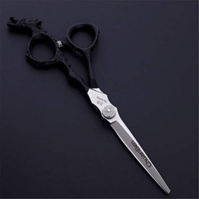 CYYZB Salons Professionnels 6 Pouces Beauté Coiffure Bangs Ciseaux Set Barber Ciseaux Dilution Ciseaux Japonais en Acier Inox