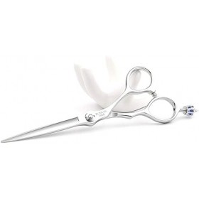 Ciseaux De Cheveux Professionnels, Ciseaux De Cheveux Hommes Professionnels Pour Femmes Ciseaux De Coiffure, Coupe Droite + C