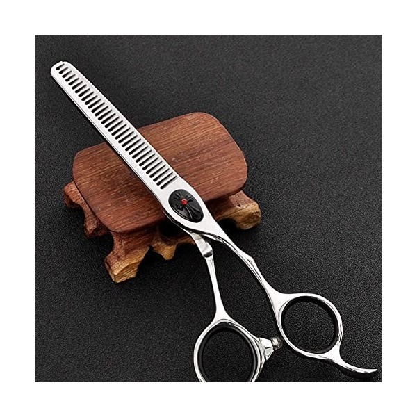 Ciseaux De Coiffure Coiffeur Amincissant Ciseaux Ensemble 6.0 Pouces Coupe De Cheveux Et Ciseaux De Cheveux Avec Peigne Et Po