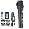 Gaone Tondeuses À Cheveux Electrique, Rechargeable Hair Clipper for Men Fonctionnement sans Fil/Filaire Comprend 4 Peignes To