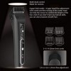 Gaone Tondeuses À Cheveux Electrique, Rechargeable Hair Clipper for Men Fonctionnement sans Fil/Filaire Comprend 4 Peignes To