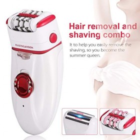 Épilateur féminin 3 en 1, pédicure électrique peut être chargée avec un rendement élevé et peut être nettoyée complètement