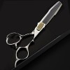 Ciseaux de coiffeur pour coupe de cheveux, 6,5 pouces en acier 440c haut de gamme argenté, ciseaux de coupe de cheveux, cisea