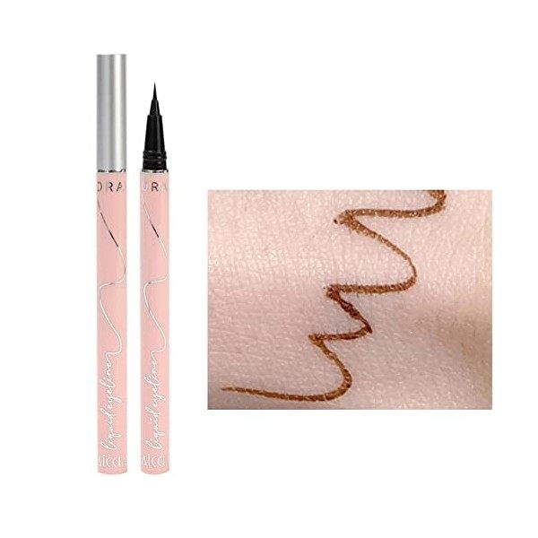 Eye-liners liquides pour femmes - Crayon yeux longue tenue | Crayon contour des yeux multi-usages résistant à la transpiratio