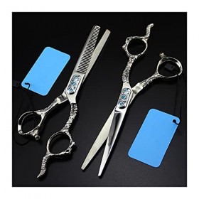 YUXI8541NO Ciseaux Coiffure Ciseaux de Coiffure Japon Professionnel 440C 6 Pouces Ciseaux à Cheveux Ciseaux de Coiffure Coiff