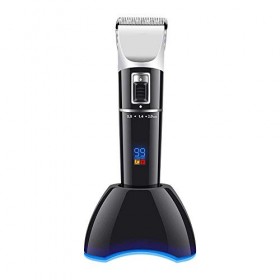 Écran intelligent Affichage à 5 vitesses à 5 vitesses Tongette électrique pour hommes, mute à deux vitesses ménage de coupe é