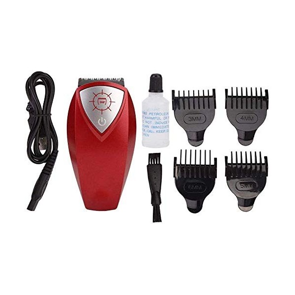 LITING Tondeuses à Cheveux Professionnelles, Barbe Tondeuse 360 ​​truelle Auto-Assistance Tondeuse à Cheveux étanche pour Adu