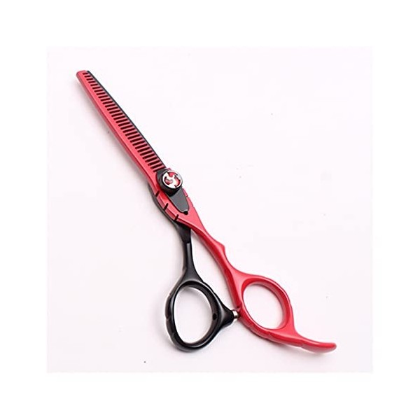 Ciseaux de coiffure professionnels en acier, ciseaux à effiler, ciseaux de coupe, ciseaux de coiffure pour salon couleur : b