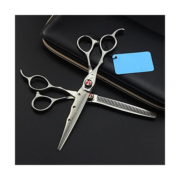 Ensemble de ciseaux de coupe de cheveux pour coiffeur, ensemble de ciseaux de coupe de cheveux, kit de ciseaux de coupe de ch