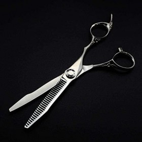 Ciseaux à cheveux professionnels japonais 440c, haut de gamme, mat, 6 pouces, pour couper les cheveux, makas, ciseaux amincis
