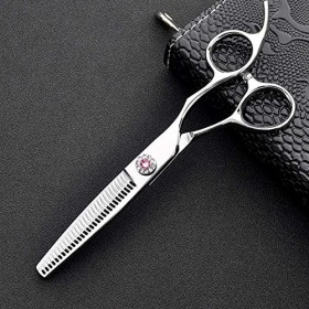 Ciseaux de coiffure, ciseaux de coiffeur professionnels de 6 pouces, ciseaux amincissants pour salon de coiffure ou usage dom