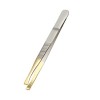 VANGLI Tweezers Face Hair Removal Tools Eyebrow Tweezer Stainless Steel Beauty Clip Slant Tip Flat Tip Eyebrow Tweezer Clip f