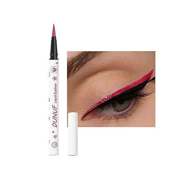 Crayon Eyeliner Liquide,Crayon fard à paupières Crayon yeux longue tenue | Eyeliner liquide de couleur lisse Crayon pour les 