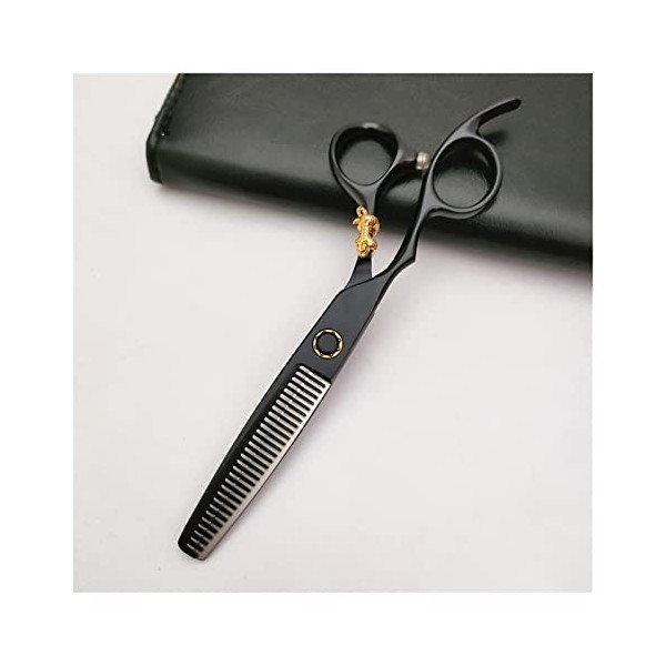 MAFSO Ciseaux Coiffure, Gaucher Ciseaux De Coiffeur Salon Styliste Cisailles Coupe Nette Et Précise for Coiffeur Gaucher Cise