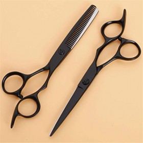 LIUSU Kit de Ciseaux pour Animaux de Compagnie, Ensemble de Ciseaux de Coiffure Professionnels en Acier Japonais de 6,0 Pouce