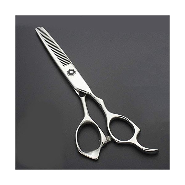 GaoF Ensemble de Coupe de Cheveux Professionnel pour Coiffeur de 6 Pouces, Tondeuse à Cheveux en Forme dépée, Ciseaux Plats 