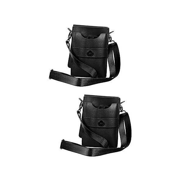 Beavorty 3 Pièces Ciseaux Fanny Pack Étui En Cuir Ciseaux Pour Cheveux Porte-Laisse Coiffeur Porte-Outil Coupe De Cheveux Cis