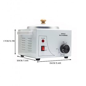 N / B Chauffe-Cire Simple, Chauffe-Cire électrique Professionnel, Aluminium résistant aux Hautes températures, Cire à Fusion 