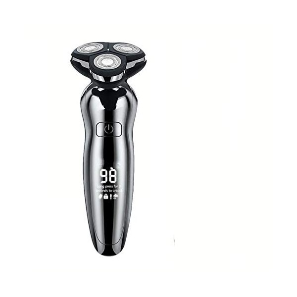 BECCYYLY Rasoir électrique4D Hommes Tondeuse à Cheveux électrique USB Rechargeable Tondeuse à Cheveux Professionnelle Coupe-C