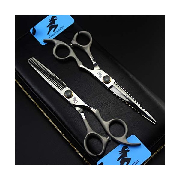 Couper Les Cheveux Ciseaux Set, Professional 6.0 Pouces Japon 440C Outils En Acier Cut Ciseaux Cheveux Set, Dilution Salon De