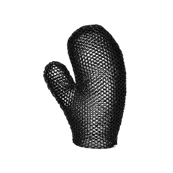 Supracor - Bath Mitt All Black by Supracor