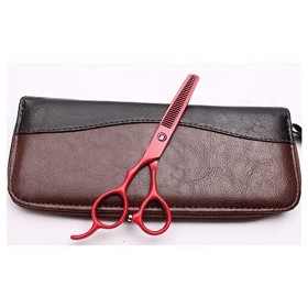 Générique Ciseaux de Ciseaux de Coiffure Professionnels Ciseaux de Coiffure Color : Burgundy 