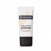 Neutrogena Prep + Correct Primer for Tone Correcting, Peach-Toned Makeup Primer with Seaweed Extract to Help Even Skin Tone &