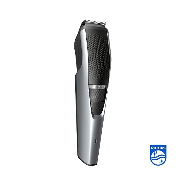 Philips Tondeuse pour barbe Série 3000, 20 longueurs de barbe - Pour une barbe de 3 jours impeccable