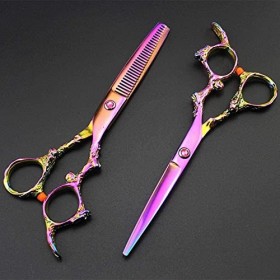 Ciseaux de coiffure, ciseaux de coiffure professionnels 6 pouces Japon 440c Ciseaux de coupe de cheveux Ciseaux de coupe Cise