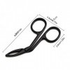 VANGLI Tweezers Stainless Steel Clip-type Elbow Eyebrow Scissors Elbow Tweezers Pliers Professional Eyebrow Tools