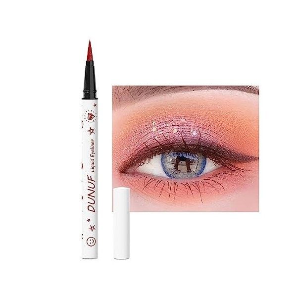 Eyeliner liquide anti-taches, Crayon fard à paupières Crayon yeux longue tenue, Crayon fard à paupières stylo eyeliners color