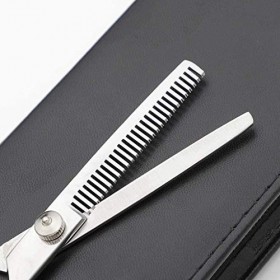 MKYOKO Ensemble de Coiffure 9 pièces Coupe de Cheveux Ciseaux de Coupe de Cheveux Ensemble en Acier Inoxydable Salon Professi