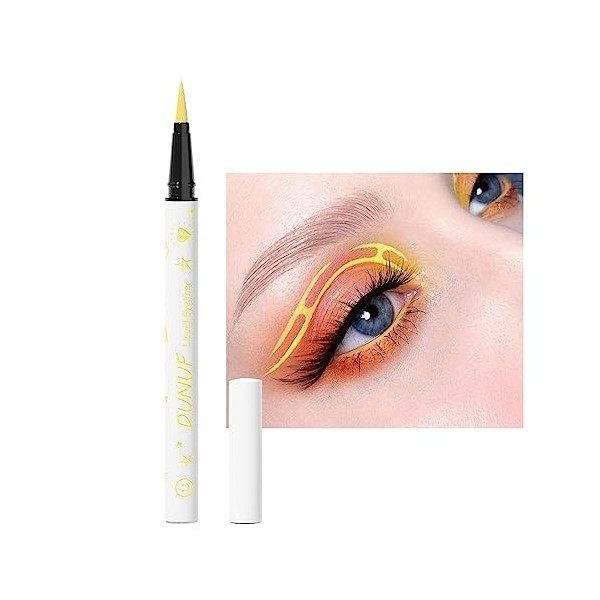 Crayon Eyeliner Liquide - Crayon fard à paupières Crayon yeux longue tenue | Crayon fard à paupières stylo eyeliners colorés 