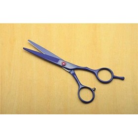 Ciseaux de coiffure/ciseaux effilés 14 Cm Violet Double queue 100% acier inoxydable Salon de coiffure ou usage domestique