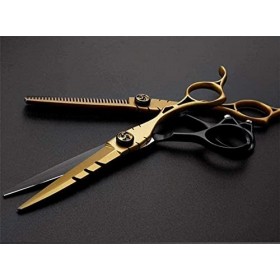 Ciseaux de coiffure professionnels pour cheveux, ensemble de ciseaux amincissants, ciseaux de coupe de cheveux, ciseaux de co