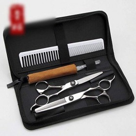 Ciseaux de coupe de cheveux, cisailles à cheveux professionnelles6.&nbsp;Ciseaux de coiffure professionnels de 0 pouce, cisailleme