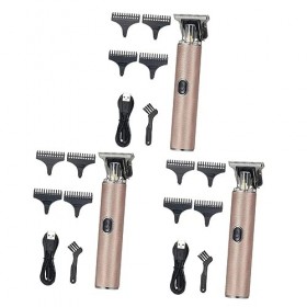 FRCOLOR 3 Ensembles De Tondeuses À Sculpture Spéciales Rasoir Électrique Rasoir Pour Hommes Tondeuse À Corps Tondeuse À Cheve