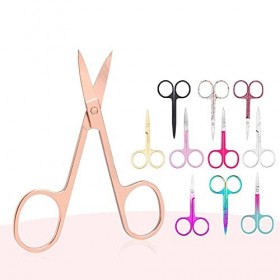 HZH Ciseaux for Office 1PC Acier Inoxydable Petits Outils À Ongles Sourcils Nez Cheveux Ciseaux Coupe Manucure Coupe Pince À 