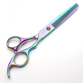 KOAIEZ 6,0 Pouces 440C Professional Couleur Dessein De Ciseaux De Coupe De Cheveux, Outils De Cisaillement De Coiffure De C