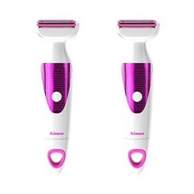 FRCOLOR 2 Pièces Epilateur Rasoir Femme Épilateur Tondeuse à Sourcils Taille Des Sourcils Violet Tondeuses Manquer