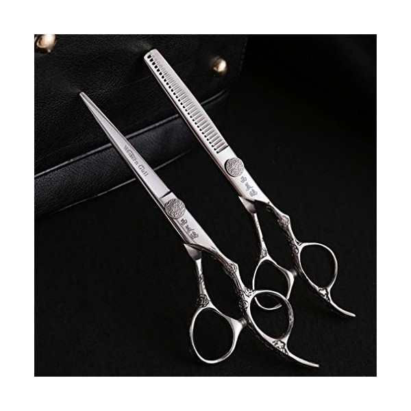 Chaomeiart Professional 6.0 Pouces Coiffure Salon De Coiffure Salon De Coiffure Set Coupe De Cheveux Dilution Ciseaux Salon P