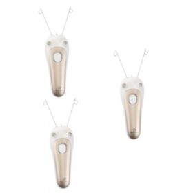 Beaupretty 3 Pièces Rasoirs Électriques Pour Femmes Épilateur De Beauté Électrique Pour Femmes Filetage Du Visage Épilation R