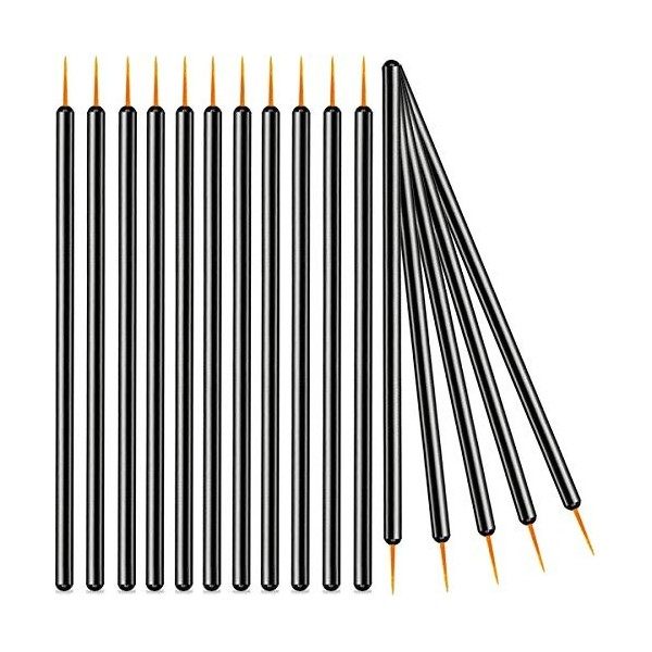 KingMas 100 Pcs Disposable Eyeliner Makeup Brush Applicator by KINGMAS